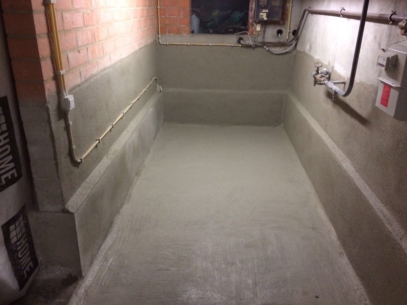vloer kelder waterdicht maken