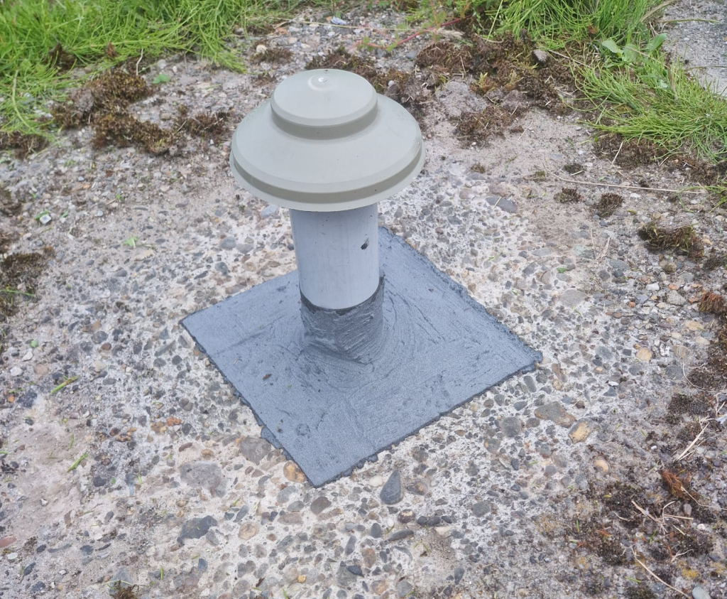 kelder doorvoer waterdicht maken